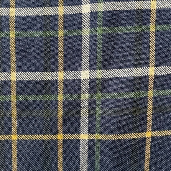 Forever 21 Navy Plaid Jumper Dress, L - Picture 8 of 9